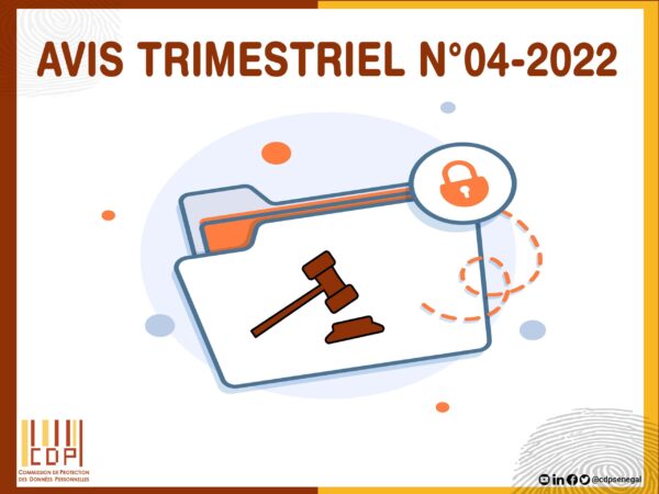 avis trimestriel CDP